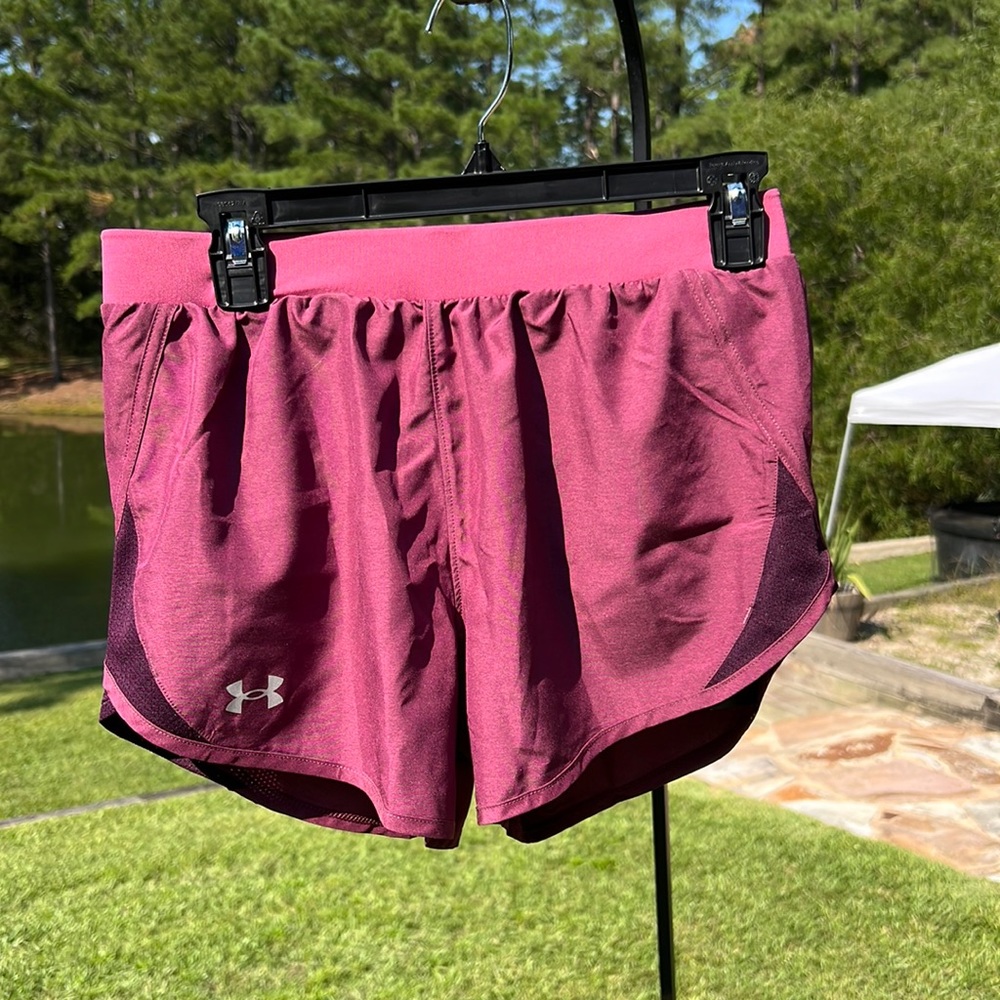 NWT Under Armour athletic shorts in Plum